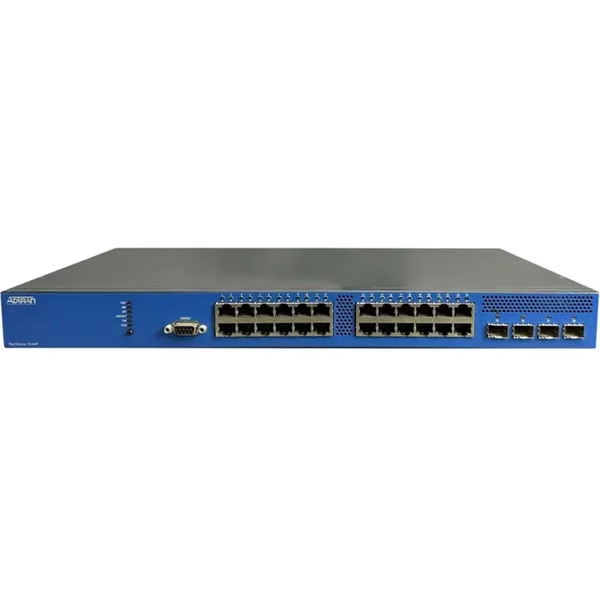 Adtran 1702545G2 | Netvanta 24 X Ports Poe+ 10/100/1000Base-T + 4 X Sfp Ports Layer 3 Managed 1U Rack-Mountable Gigabit Ethernet Network Switch-image