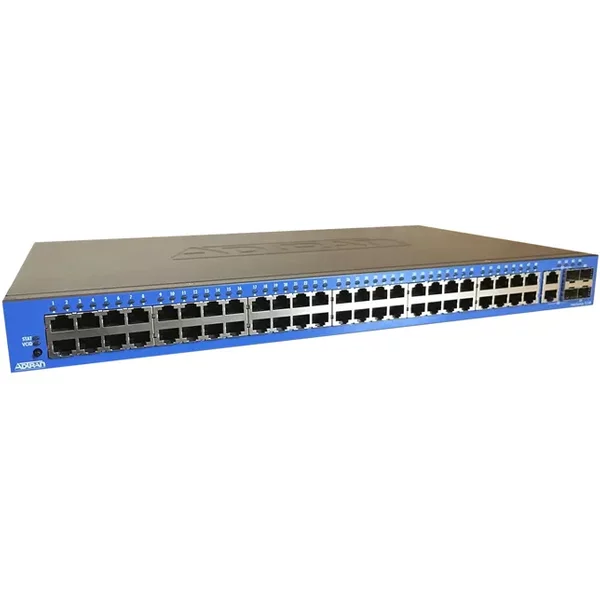 Adtran 1702598G1 | Netvanta 1238 48 X Ports 10/100Base-Tx + 4 X Sfp Ports Layer 2 Managed Desktop Fast Ethernet Network Switch-image