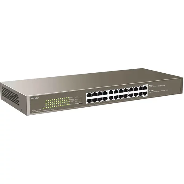 Tenda TEG1124P-24-250W | 1000M&Poe 24-Port Gigabit Ethernet Switch With 24-Port Poe-image
