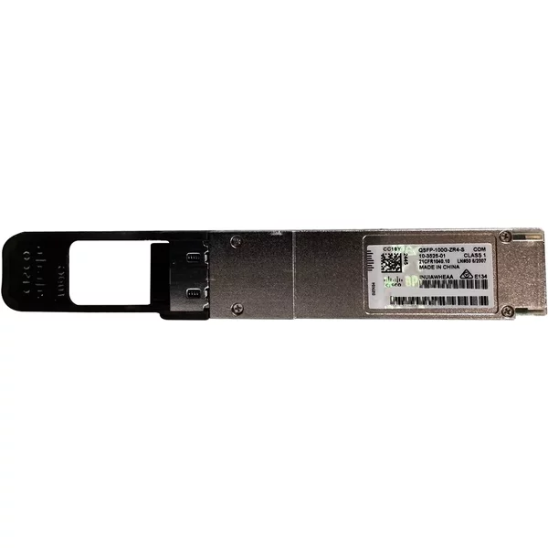 Cisco QSFP-100G-ZR4-S-RF | 100Gb/S 100Gbase-Zr4 Single-Mode Fibre 1309Nm 80Km Lc Connector QSFP28 Transceiver Module-image