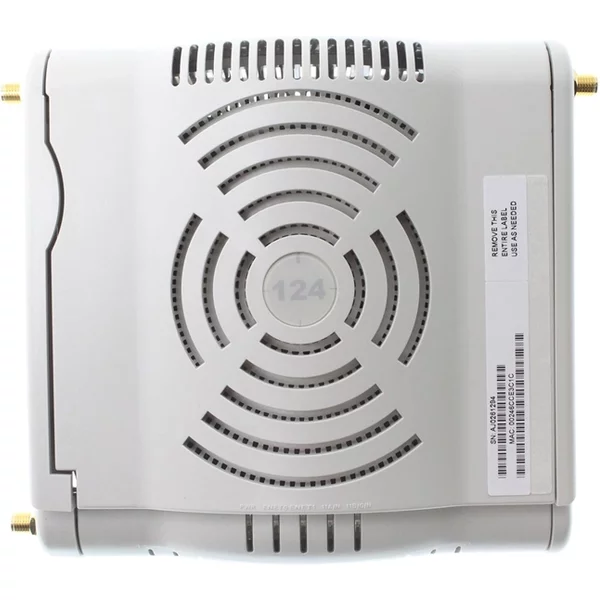 Hp JX766A | Aruba AP-124 Ieee 802.11A/B/G/N 5Ghz 300Mbit/S 2 X Ports Poe+ 1000Base-T 3 X External Antennas Wireless Access Point-image