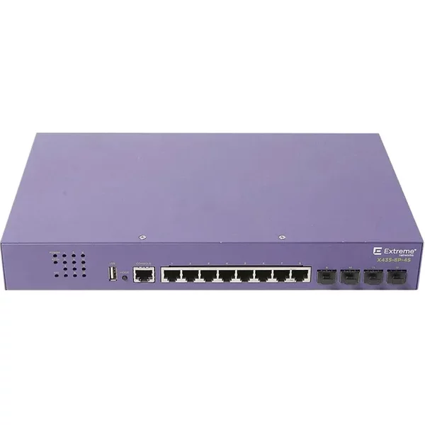 Extreme Networks X435-8P-4S | X435 8-Port Poe Switch With 4 X 1G/2.5G Sfp Ports-image
