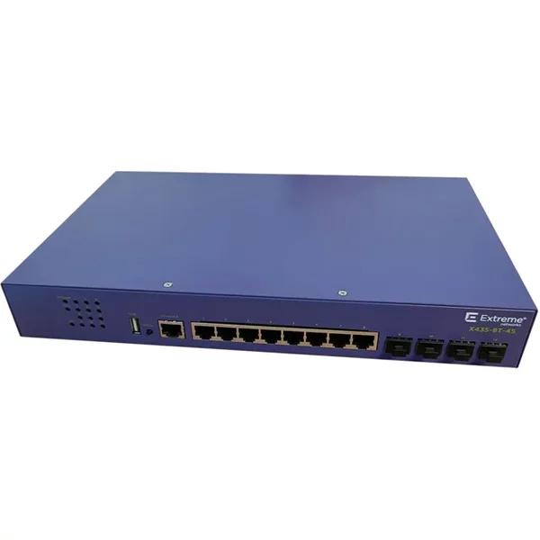 Extreme Networks X435-8T-4S | X435 8-Port Switch With 4 X 1G/2.5G Sfp Ports-image