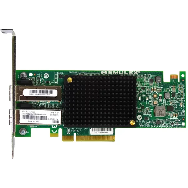 Ibm 00JY833 | Emulex VFA5 2-Ports 10Gb/S Sfp+ Network Adapter And Fcoe/Iscsi Sw-image