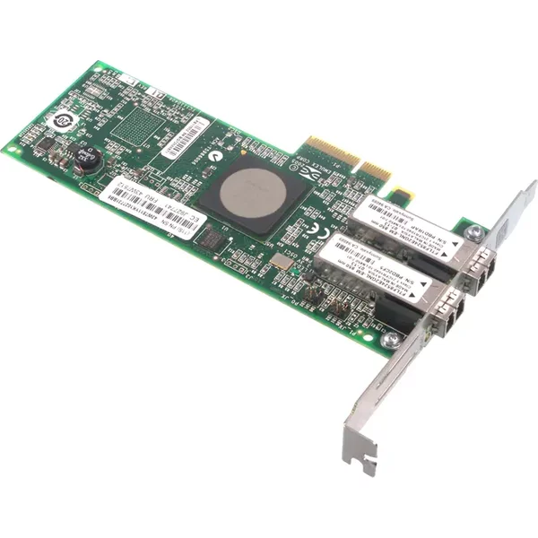 Fujitsu LPE11002LM4FSC | Emulex Lightpulse Dual-Ports Lc 4Gb/S Fibre Channel Pci Express X4 Low Profile Host Bus Network Adapter-image