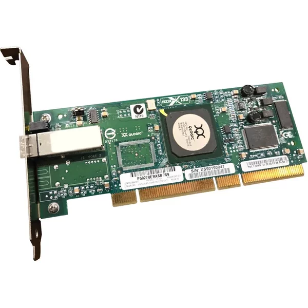 Qlogic QLA2340-LPB-ROHS | Single-Port Lc 2Gb/S Fibre Channel PCI-X Host Bus Network Adapter For Hp Compatible-image