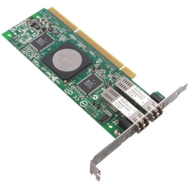 Qlogic QLA2462-E | Sanblade Dual-Ports Lc 4Gb/S Fibre Channel PCI-X Host Bus Network Adapter-image