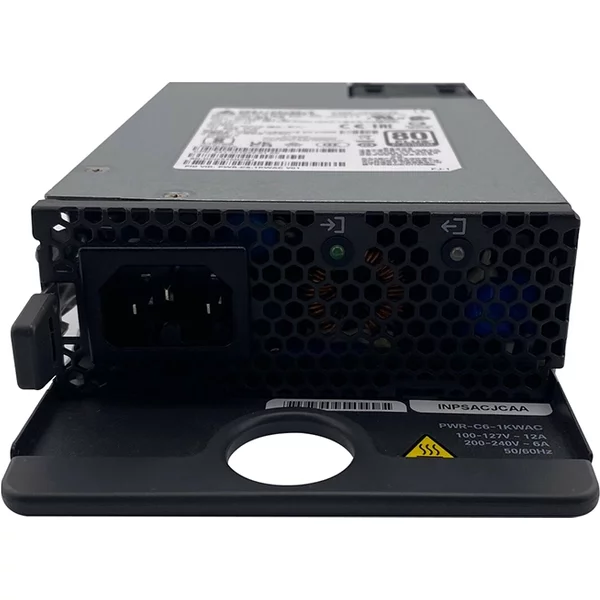 Cisco PWR-C6-1KWAC | 1000-Watts 80-Plus Platinum Hot-Swappable Redundant 100-240V Ac Power Supply For Catalyst C9200 / C9300LM Series Switches-image