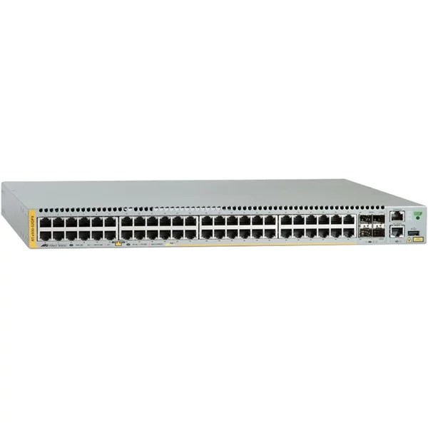 Allied Telesis AT-X930-52GPX-30 | X930 Series 48 X 10/100/1000Base-T RJ-45 Poe+ And 4 X 10Gbe Sfp+ Ports Layer 3 Managed Stackable Gigabit Ethernet Network Switch-image
