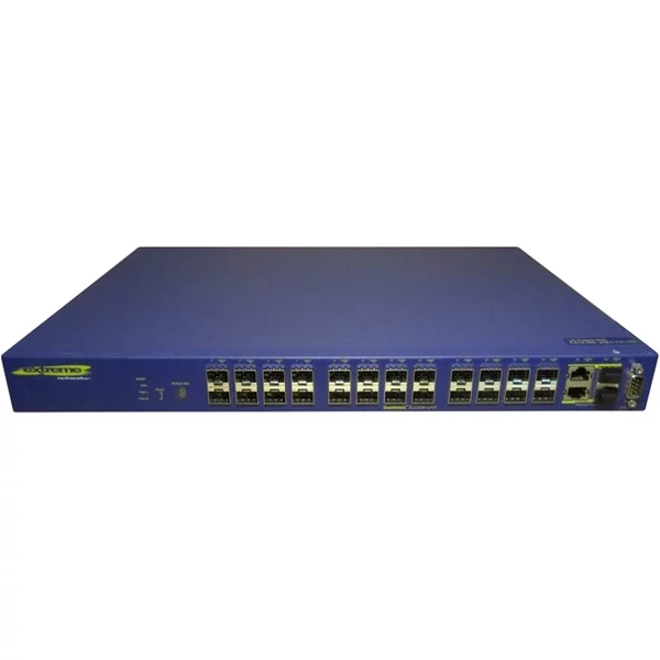 Extreme Networks 15109 | Summit X250E-24X 24 X RJ-45 Ports 10/100Base-Tx + 2 X Ge Combo Ports + 22 X Summit Stack Ports Layer 3 Managed Rack-Mountable Routing Fast Ethernet Network Switch-image