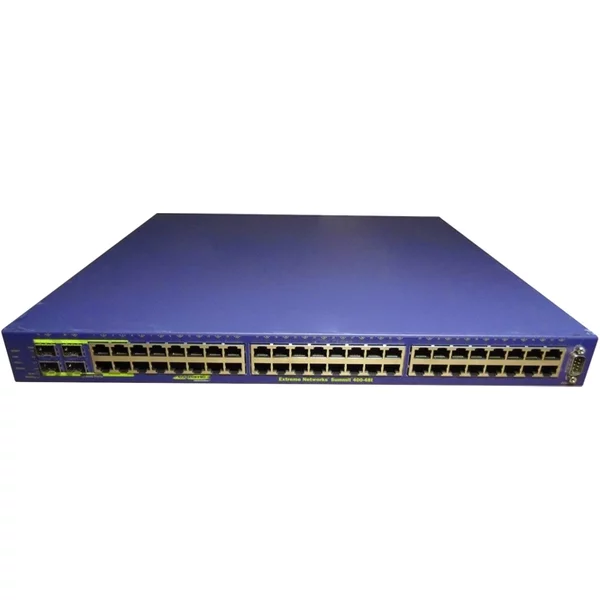 Extreme Networks 16101 | Summit 400-48T 48 X RJ-45 10/100/1000Base-T + 4 X Sfp (Mini-Gbic) Ports Layer 3 Managed Rack-Mountable Gigabit Ethernet Network Switch-image