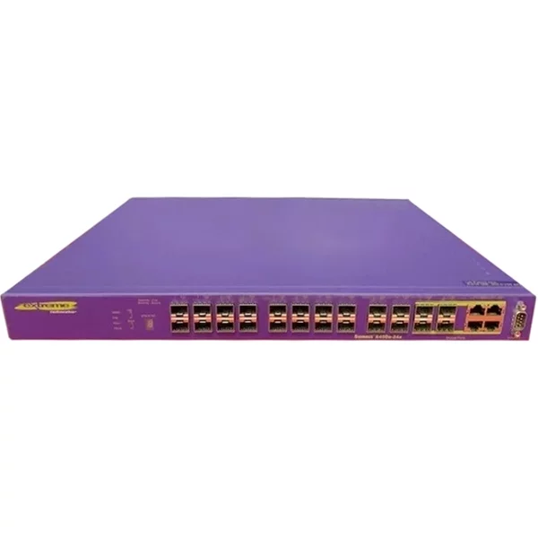 Extreme Networks 16155 | Summit X450A Series 24 X Sfp Ports 1000Base-X + 4 X RJ-45 Ports Layer 2 Managed Gigabit Ethernet Network Switch-image