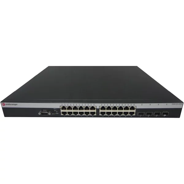 Extreme Networks C5G124-24P2 | C-Series 24 Poe 1Gbase-T + 4 X Combo Ports Managed 1RU Gigabit Ethernet Network Switch-image
