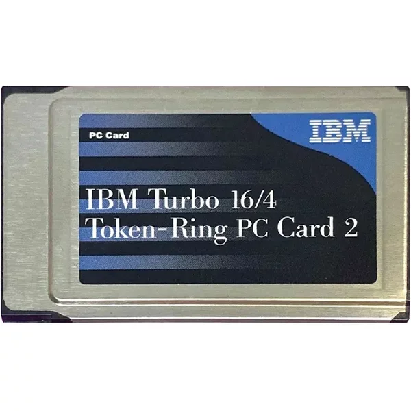 Ibm 34L1499 | 1-Port Turbo RJ-45 16Mbps Token-Ring Pcmcia Pc Card Type Ii Network Adapter-image