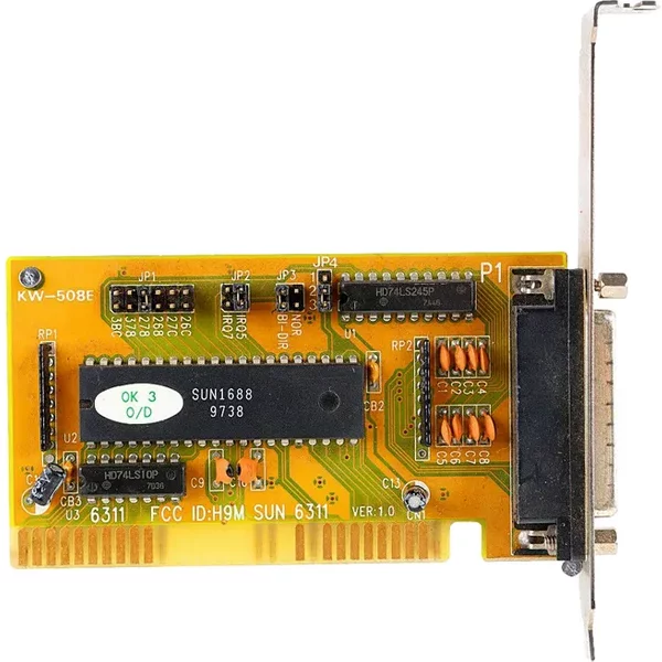 Ibm KW-508E | 8 Bit Isa Parallel Port Card-image