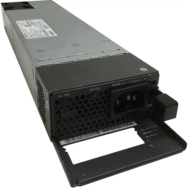 Cisco 341-100579-01 | 1100-Watts 80-Plus Platinum Hot-Swappable Redundant 100-240V Ac Power Supply For Catalyst C9300 / C9300L Switches-image