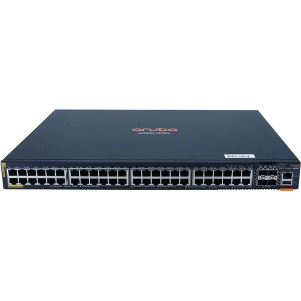 Hp JL727B#ABA | Aruba Cx 6200 Series 6200F-48G-Class4-Poe-4Sfp+ (370W) 48 X 10/100/1000Base-T RJ-45 Poe+ And 4 X 10Gbe Sfp+ Ports Layer 3 Gigabit Managed Network Switch-image