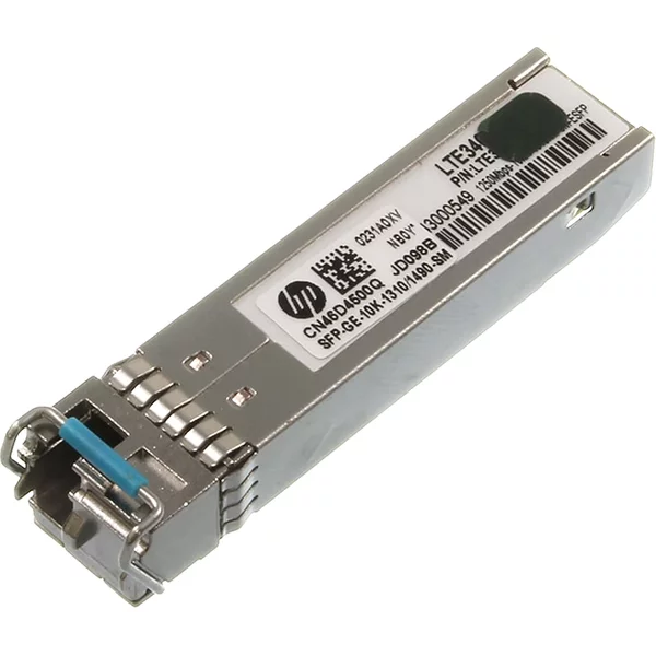 Hp JD098B | X120 1Gb/S 1000Base-Bx Single-Mode Fibre 1310Nm-Tx/1490Nm-Rx 10Km Lc Connector Sfp Transceiver Module-image