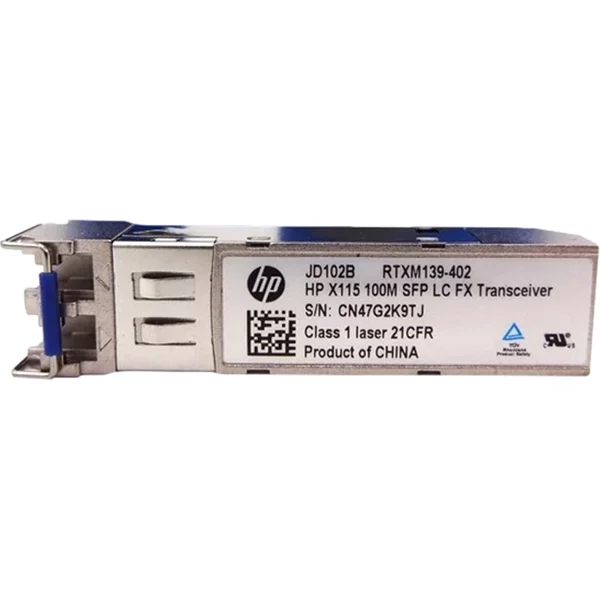 Hp JD102-61001 | X110 100Mb/S 100Base-Fx Multi-Mode Fibre 1310Nm 2Km Duplex Lc Connector Sfp Transceiver Module-image