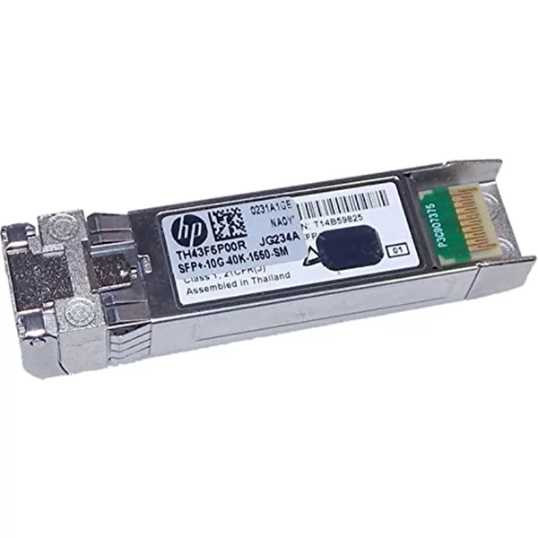 Hp JG234A | X130 10Gb/S 10Gbase-Er Single-Mode Fibre 1550Nm 40Km Duplex Lc Connector Sfp+ Transceiver Module-image