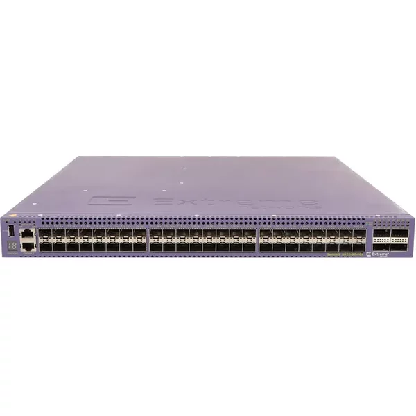 Extreme Networks 17310T | Summit X670 Series 48 X Ports 10Gbe Sfp+ + 4 X Ports 40Gbe Qsfp+ 1U Rack-Mountable Layer 3 Managed Network Switch-image