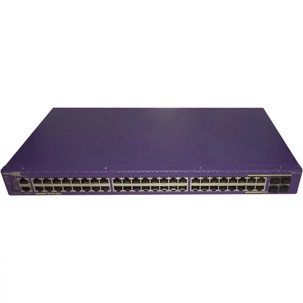 Extreme Networks X440-48P | Summit X440 Series 48 X RJ-45 Ports Poe+ 10/100/1000Base-T + 2 X Shared Sfp Ports + 2 X Sfp+ Ports Layer 3 Managed Rack-Mountable Gigabit Ethernet Network Switch-image