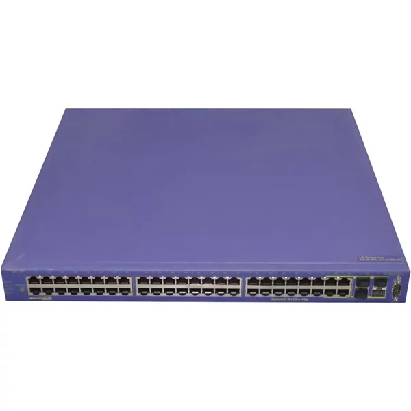 Extreme Networks X450E-48P | X450E Series 48 X RJ-45 Poe 10/100/1000Base-T + 4 X Shared Sfp Ports Layer 2 Mananged Gigabit Ethernet Network Switch-image