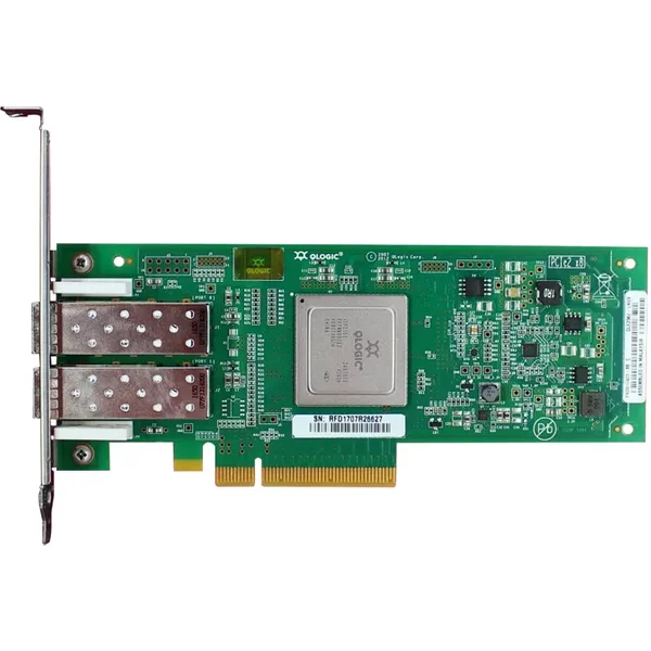 Ibm 42D051001 | Dual-Ports 8Gb/S Fibre Channel Pci Express X4 Host Bus Network Adapter For System X By Emulex-image
