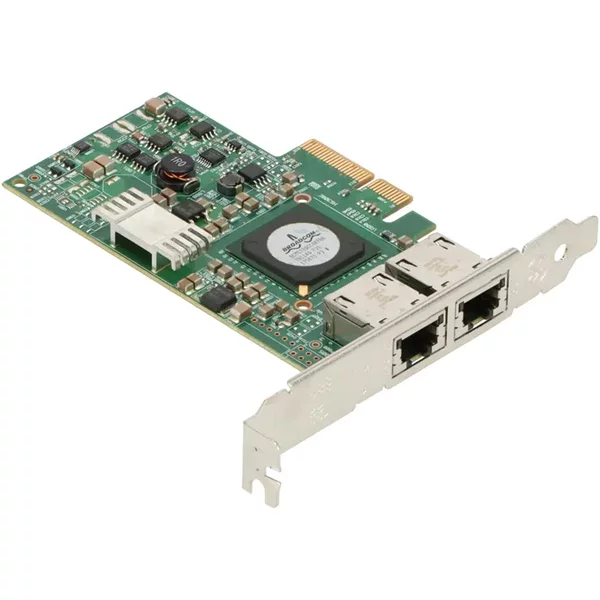Ibm 49Y4205B102 | Netxtreme Ii 1000 Express Dual-Ports RJ-45 1Gb/S 10Base-T/100Base-Tx/1000Base-T Gigabit Ethernet Pci Express 2.0 X4 Network Adapter-image