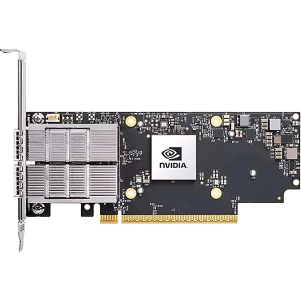 Nvidia Mellanox 900-9X7AH-0076-ST0 | Connectx-7 2-Ports 100Gbe QSFP112 Pci Express Gen 5.0 X16 Secure Boot Tall Bracket Network Adapter-image