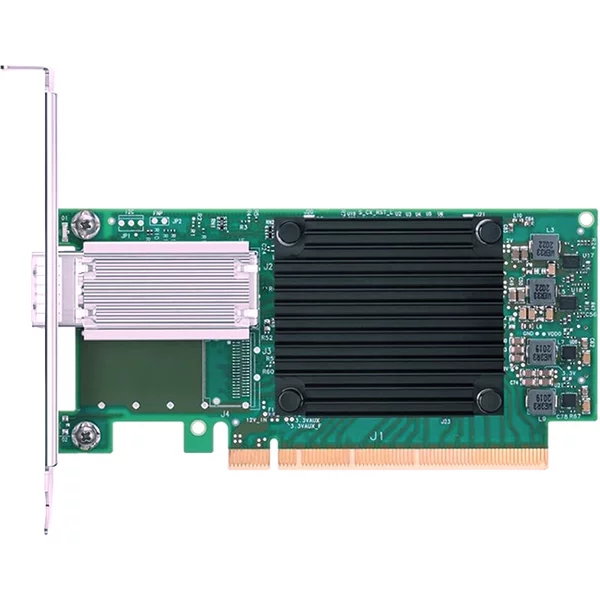 Nvidia Mellanox 900-9X5AD-0016-ST1 | Connectx 1-Port 100Gbe QSFP28 Pci Express 3.0 X16 Gigabit Ethernet Server Network Adapter Card-image