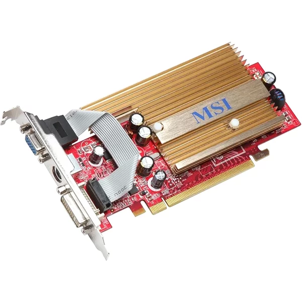 Msi NX7300GS-TD256EH | Geforce 7300GS Video Graphics Card Nvidia Geforce 7300GS 256MB GDDR2 Sdram Pci Express X16-image