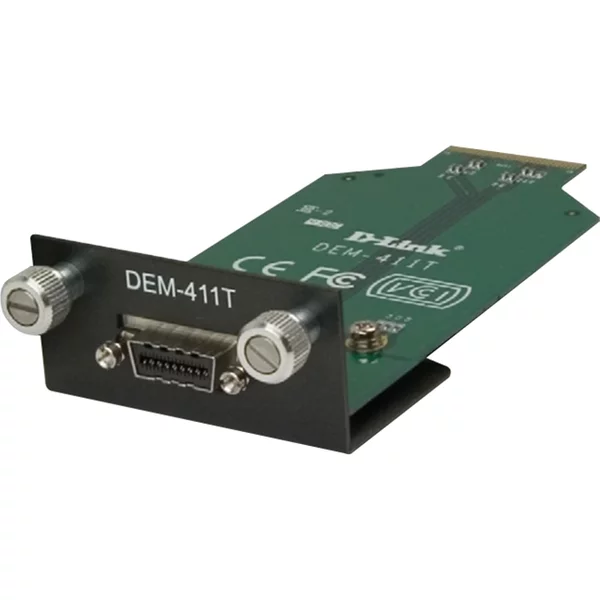 D-Link DEM-411T | 1-Port 10-Gigabit 802.3Ak Module W/ Cx-4 Connector-image