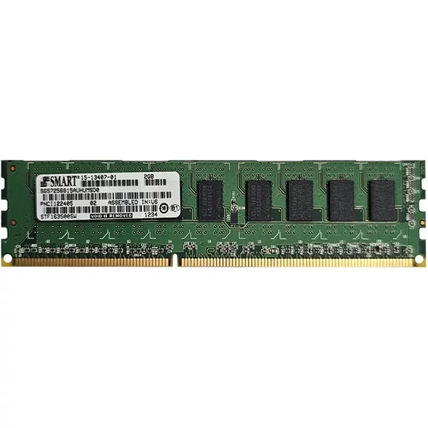 Smart Modular SG57256815AUHUMSD0 | 2GB Ddr3-1333Mhz PC3-10600 ECC Unbuffered CL9 240-Pin Udimm 1.5V Single Rank Memory Module-image