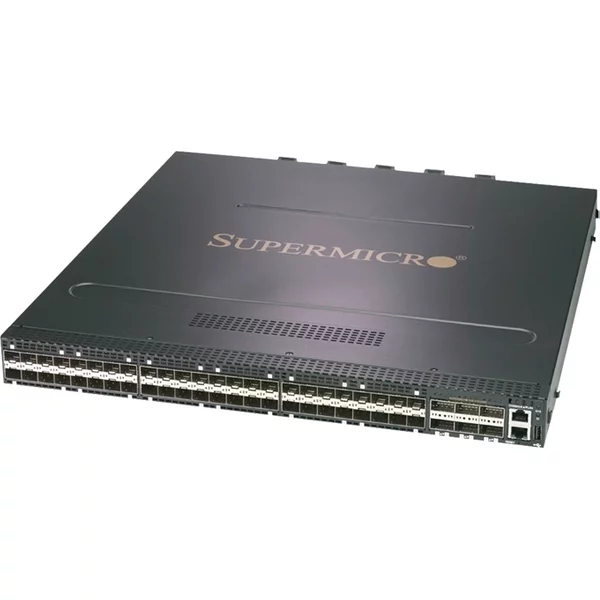 Supermicro SSE-F3548S | Regular Airflow (Front To Back) 48X 25Gbps SFP28 With 6X 25Gbps QSFP28 Layer 3 Ethernet Switch-image