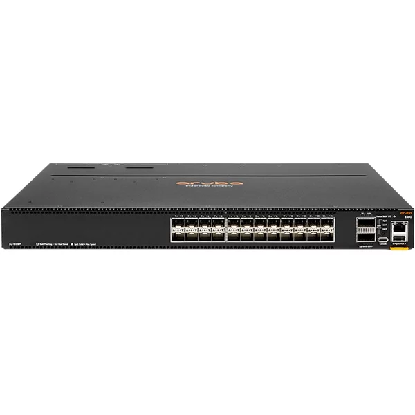 HP JL710A | Aruba CX 8360 v2 Series 8360-24xF2C v2 24 x 10GBase-X SFP+ and 2 x 100GBase-X QSFP28 Ports Layer 3 Managed Front-to-Back AirFlow Data Center Switch