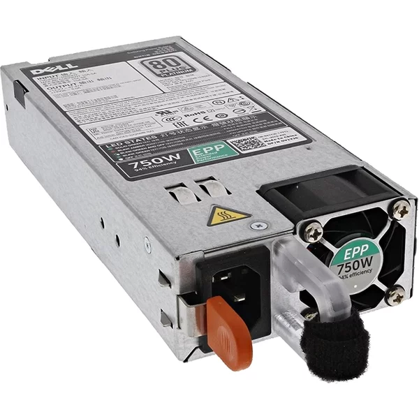 Dell V1YJ6 | 750-Watt 100-240V Ac 10A 50-60Hz 80-Plus Platinum Hot-Plug Redundant Power Supply For Poweredge R530/R630/R730XD/T430/T630 Servers-image