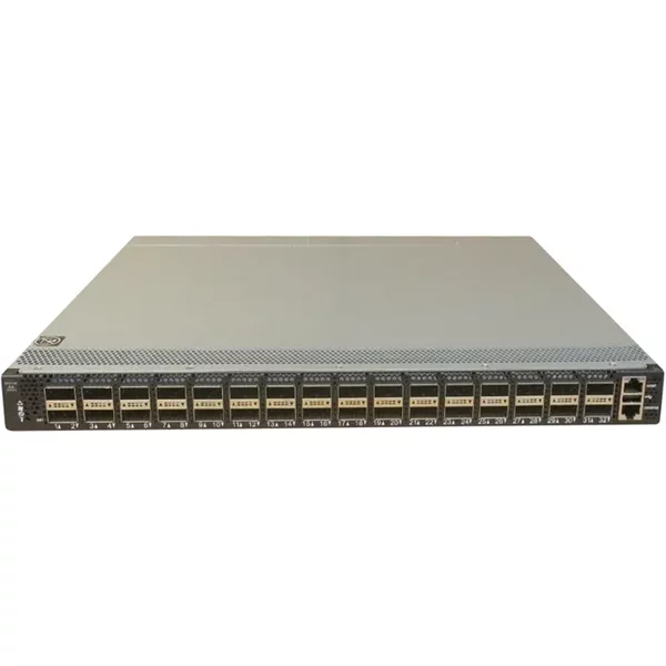 Nvidia Mellanox MSN2740-CB2F1C | Spectrum Based 100Gbe Cumulus Linux 32X QSFP28 Ports 2X Ac Power Supply X86 Atom Cpu Short Depth, P2C 1U Open Ethernet Switch Airflow-image