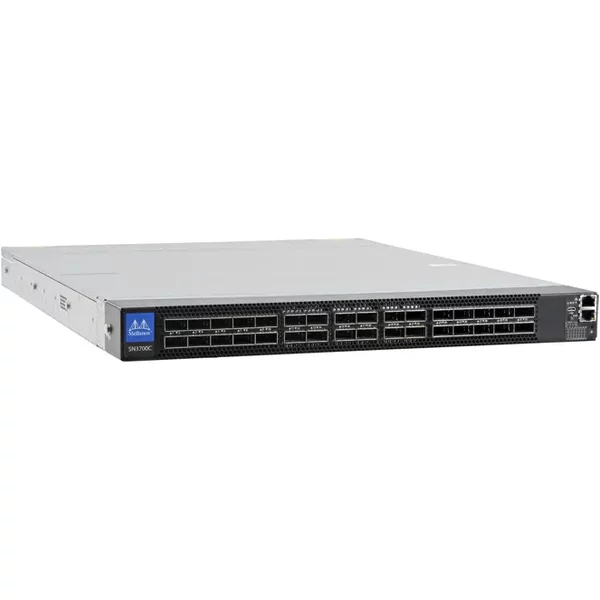Mellanox MSN3700-CS2RO | Spectrum-2 MSN3700C Series 32 X Ports 100Gbase-X 1U Rack-Mountable Layer 3 Managed C2P Airflow Gigabit Ethernet Network Switch-image