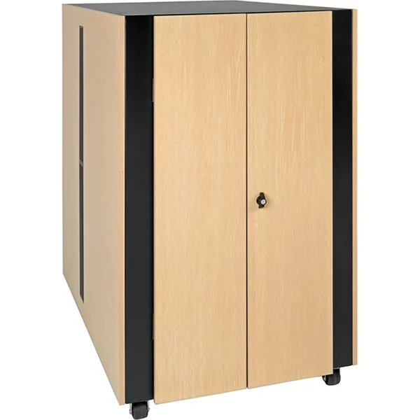 Eaton SRQ24U | Tripp Lite Series Smartrack 24U Sound Proof Half-Height Rack Enclosure-image