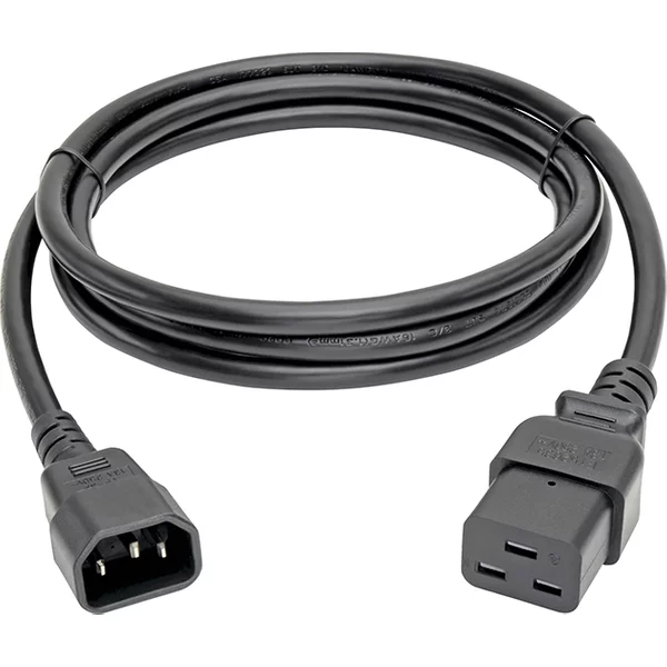 Eaton P047-006-10A | Tripp Lite Series Power Cord C19 To C14 10A 100-250V 16 Awg 6Ft 1.83M Black-image
