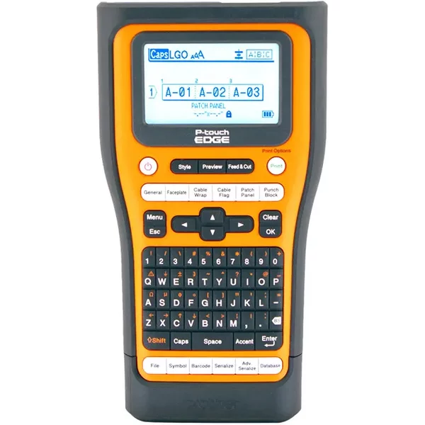Brother PT-E560BTVP | P-Touch Edge Bluetooth Handheld Industrial Label Printer-image