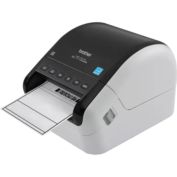Brother QL-1110NWB | 300 X 300 Dpi 69 Ppm Wide Format Thermal Label Printer-image