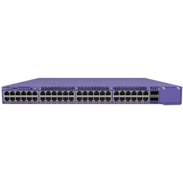 Extreme Networks 5720-48MXW | 5720 Series 48-Ports 1/2.5/5/10GBase-T RJ-45 PoE++ 2-Ports 100GBase-X QSFP28 Stacking Full Duplex Layer 3 Managed Stackable Rack-mountable 1U Gigabit Ethernet Switch