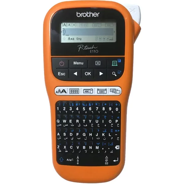 Brother PT-E110 | Entry-Level Handheld Industrial Laminate Label Printer-image