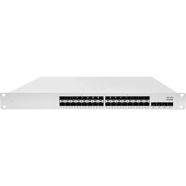 Cisco MS410-32-HW | Meraki MS410 32 X Ports 1Gbe Sfp + 4 X Ports 10Gbe Sfp+ Uplinks 1U Rack-Mountable Layer 3 Cloud-Managed Aggregation Switch-image