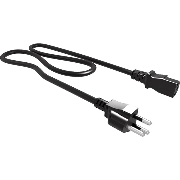 Monoprice 41096 | Power Cord Splitter IEC 60320 C14 to 2x IEC 60320 C13 16AWG 13A/1625W SJT Black 6ft