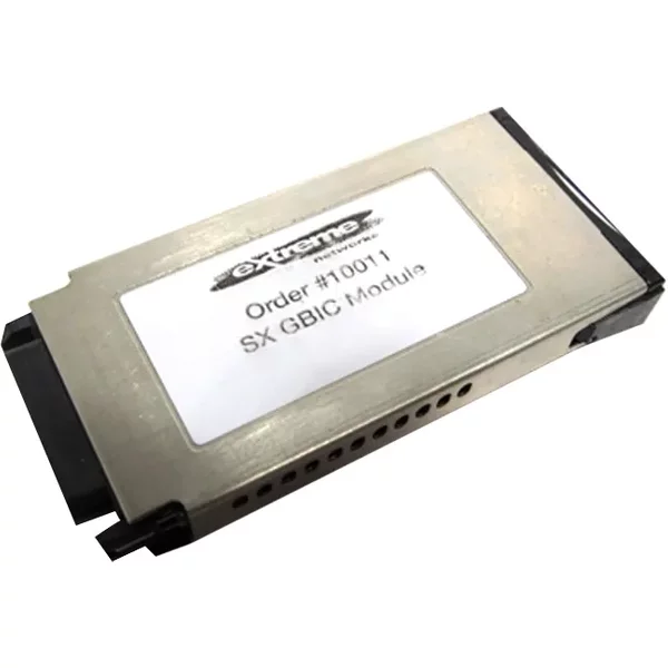Extreme Networks 10011 | 1.25Gb/S 1000Base-Sx Multi-Mode Fiber 850Nm 550M Duplex Sc Connector Gbic Transceiver Module-image
