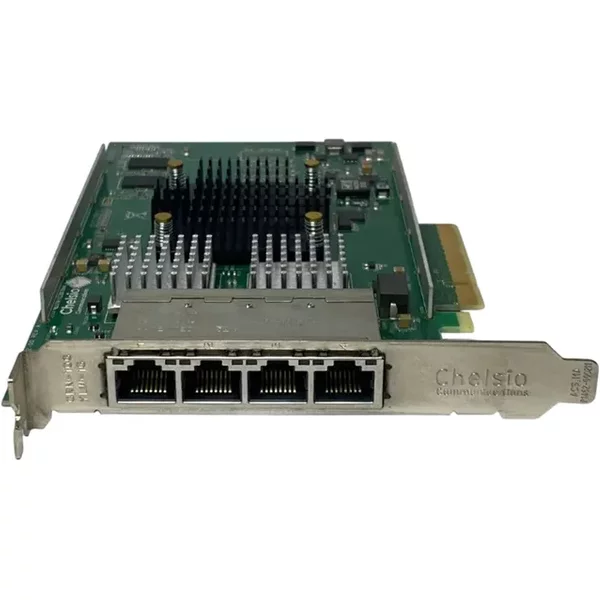 Dell 02RGPF | T540-BT 4-Ports 10Gbe RJ-45 Pci Express 3.0 X8 Full Height Unified Wire Network Adapter-image