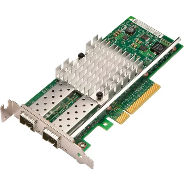 Dell G73131-002 | Intel X520-DA2 2-Ports Sfp+ 10Gb/S Pci Express 2.0 X8 Low Profile Converged Server Network Adapter Card-image